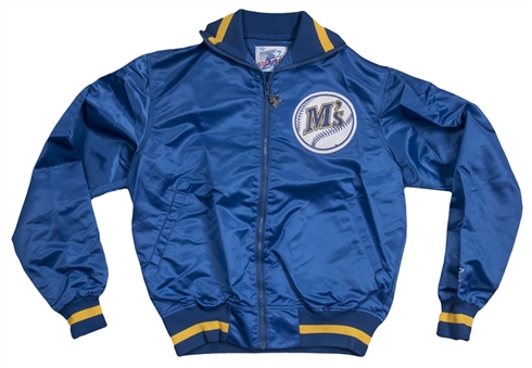 Circa 1989-91 Ken Griffey Jr Game Used Seattle Mariners Dugout Jacket